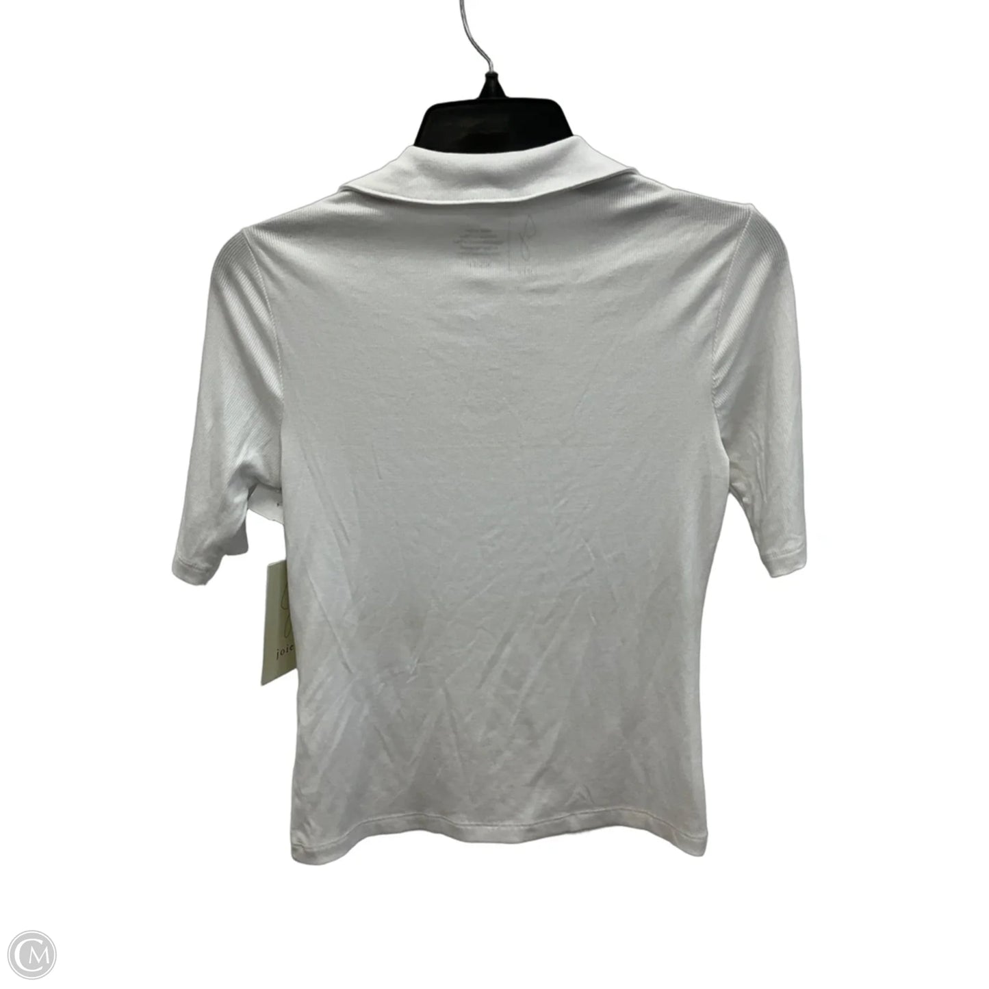 Top Short Sleeve By Joie In White, Size: Xs