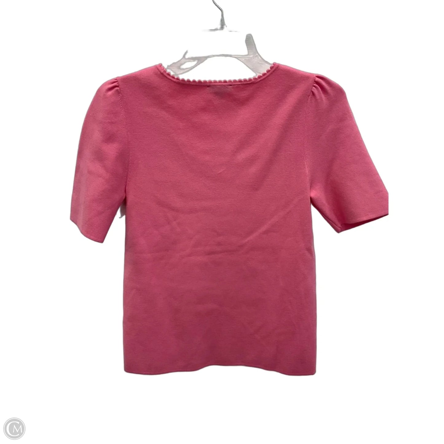 Top Short Sleeve By Talbots In Pink, Size: Sp