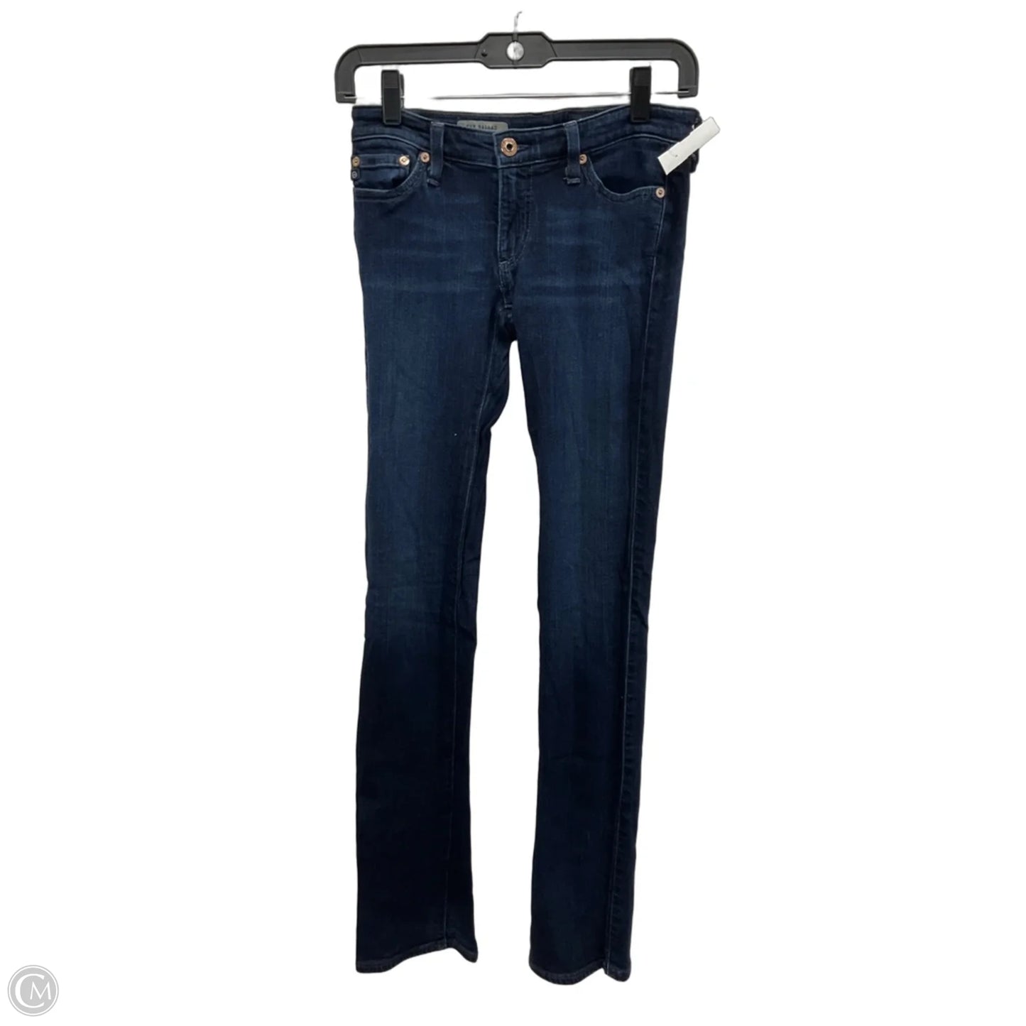 Jeans Skinny By Adriano Goldschmied In Blue Denim, Size: 2