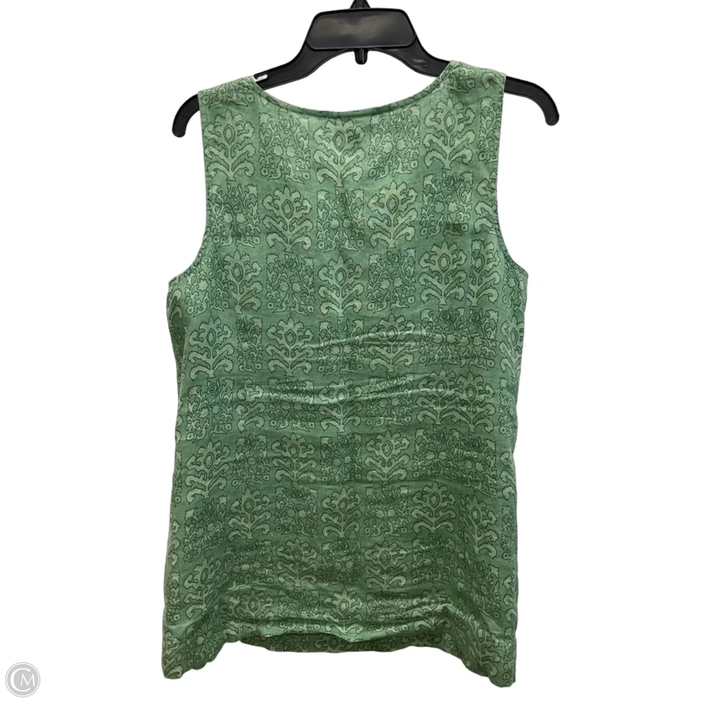 Top Sleeveless By Pure Jill In Green, Size: L