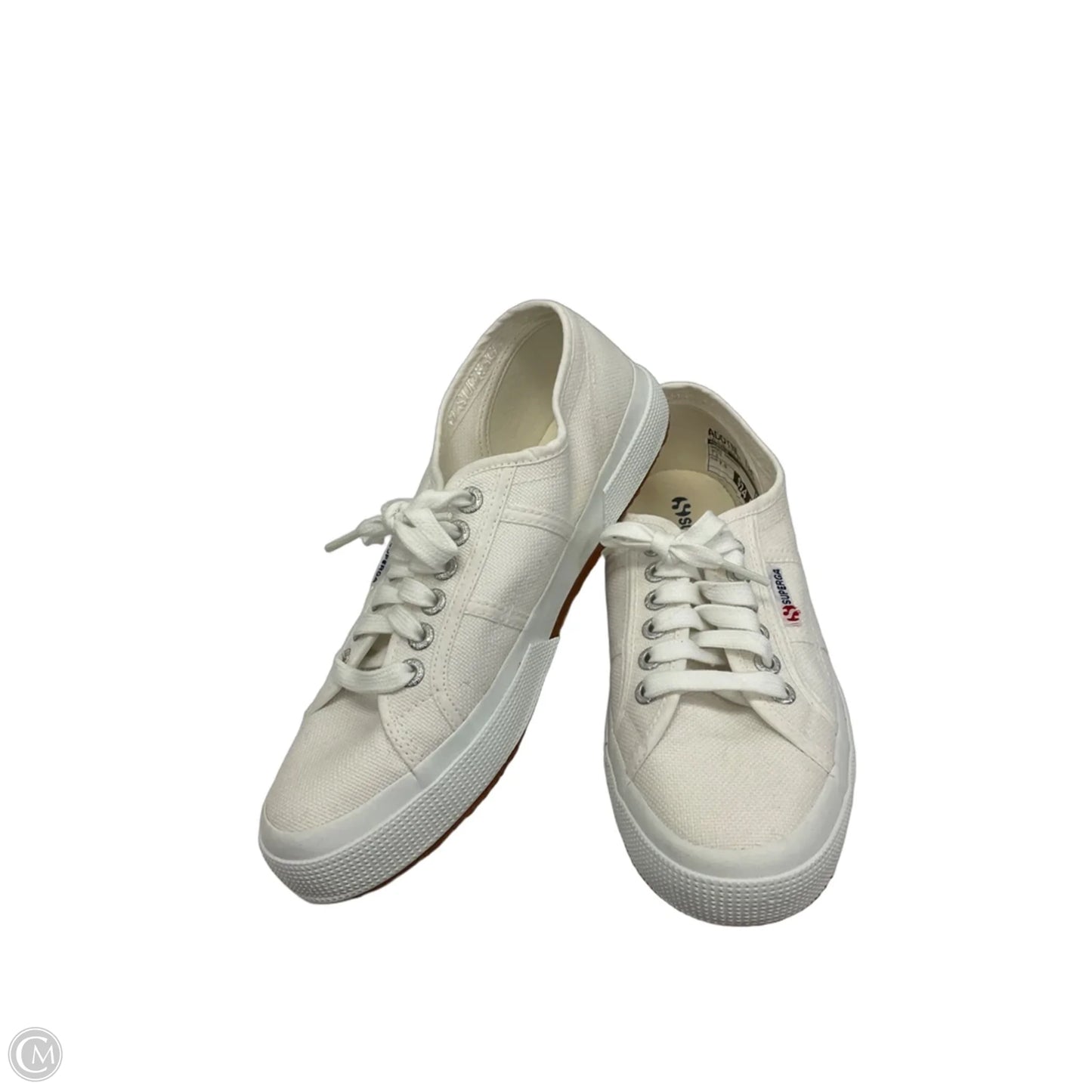 Shoes Sneakers By Superga In White, Size: 7.5