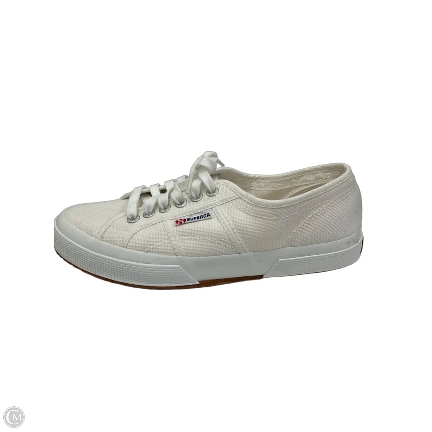 Shoes Sneakers By Superga In White, Size: 7.5