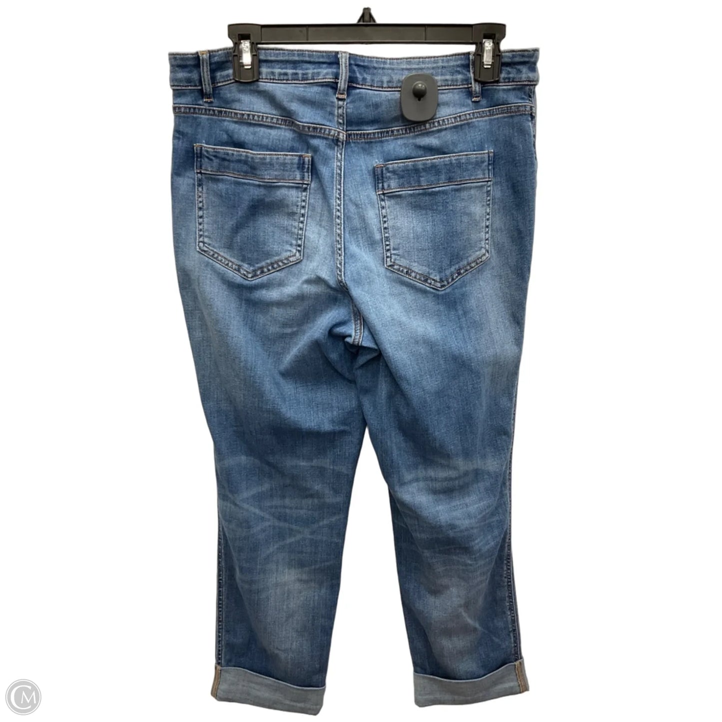Jeans Straight By J. Jill In Blue Denim, Size: 10
