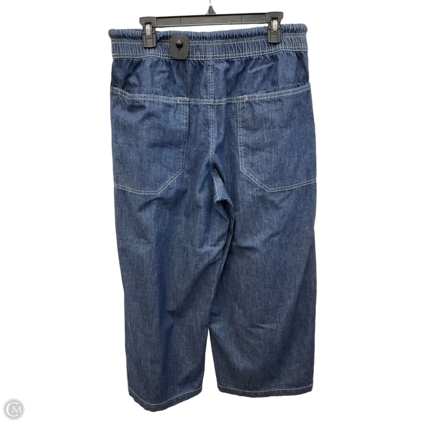 Jeans Wide Leg By We The Free In Blue Denim, Size: M