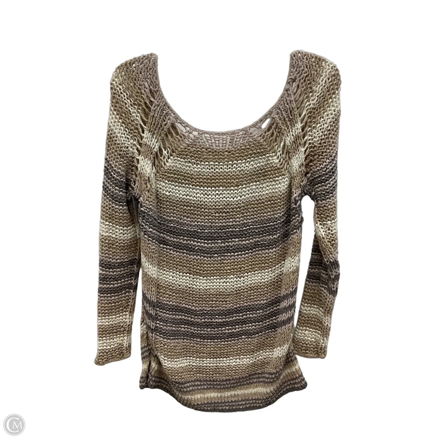 Top Long Sleeve By Free People In Brown, Size: M