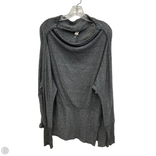 Top Long Sleeve By We The Free In Grey, Size: Osfm