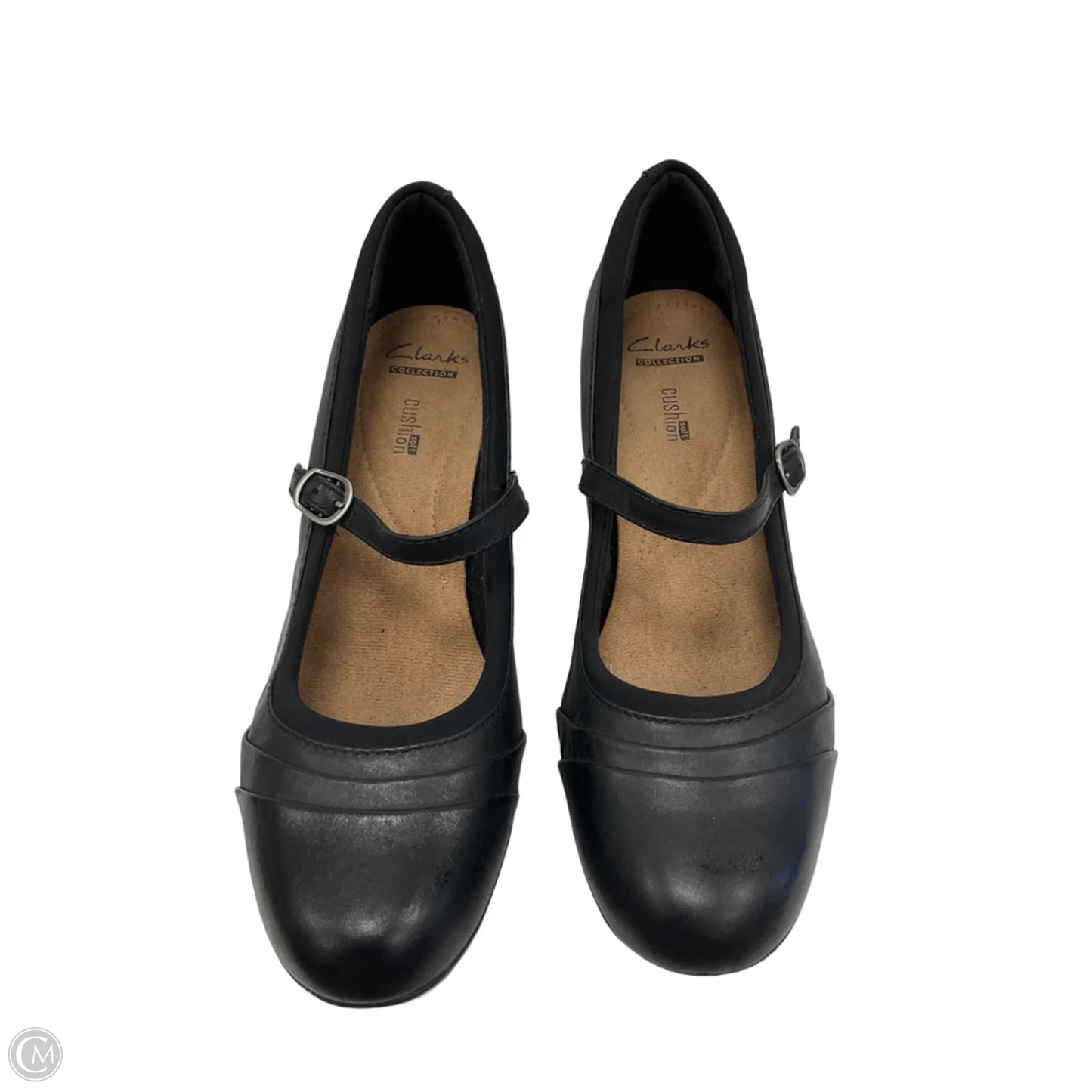 Shoes Heels Block By Clarks In Black, Size: 9