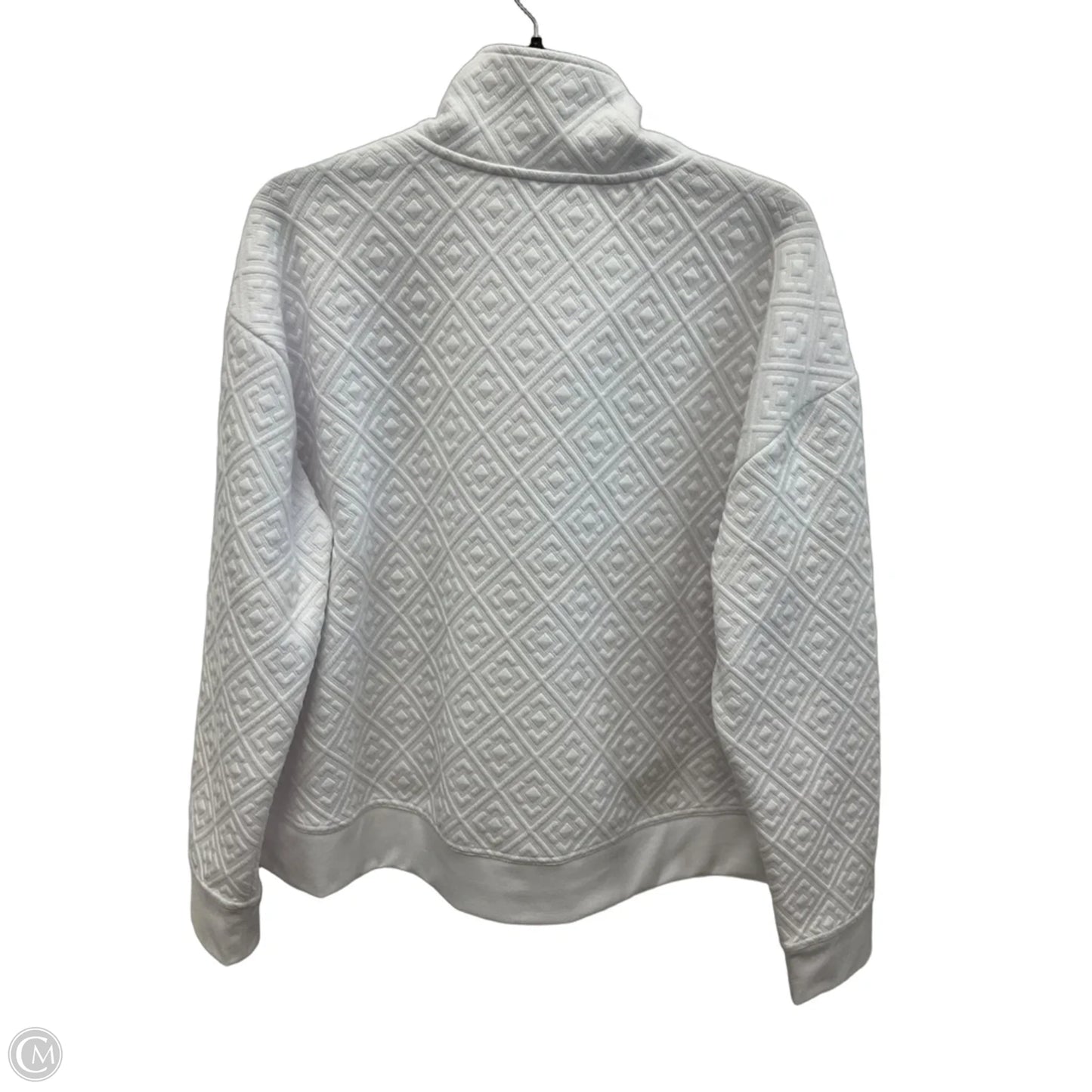 Athletic Sweatshirt Collar By Tommy Bahama In White, Size: Xl
