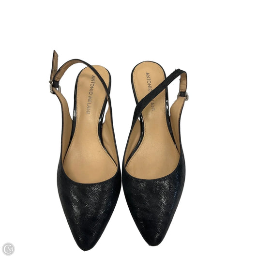 Shoes Heels Kitten By Antonio Melani In Black, Size: 7