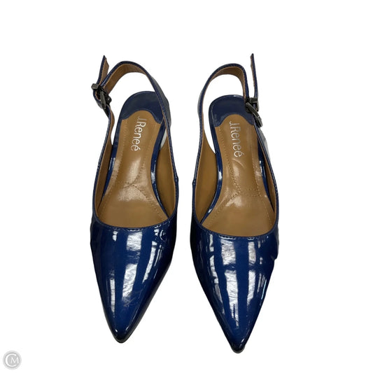 Shoes Heels Kitten By Clothes Mentor In Blue, Size: 7