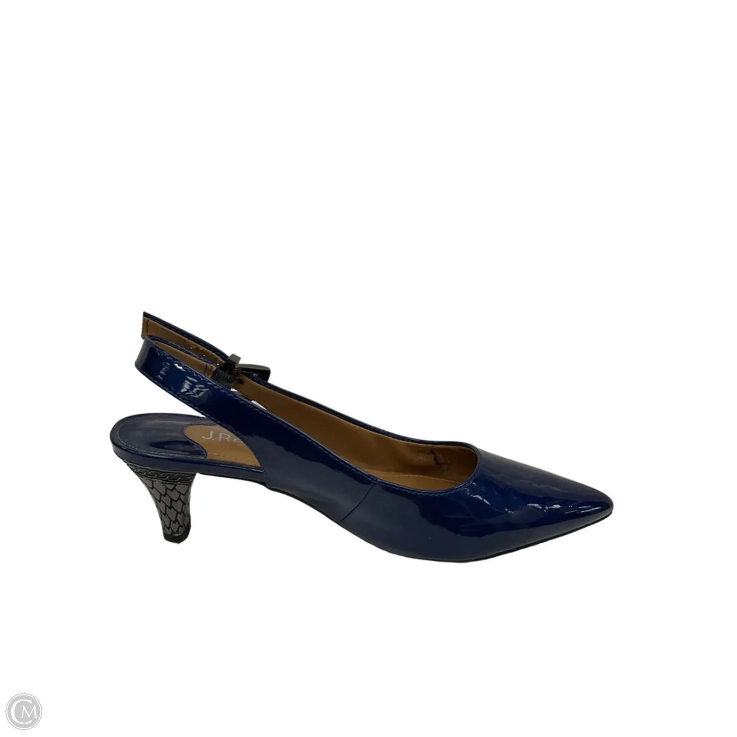 Shoes Heels Kitten By Clothes Mentor In Blue, Size: 7