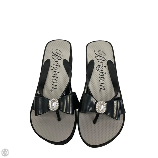 Sandals Flats By Brighton In Black, Size: 7