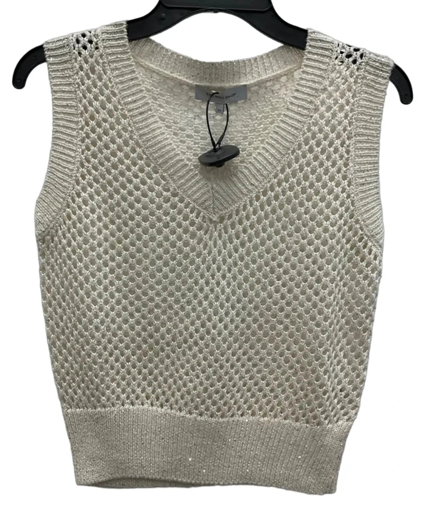Top Sleeveless By Cmb In Beige, Size: Xs
