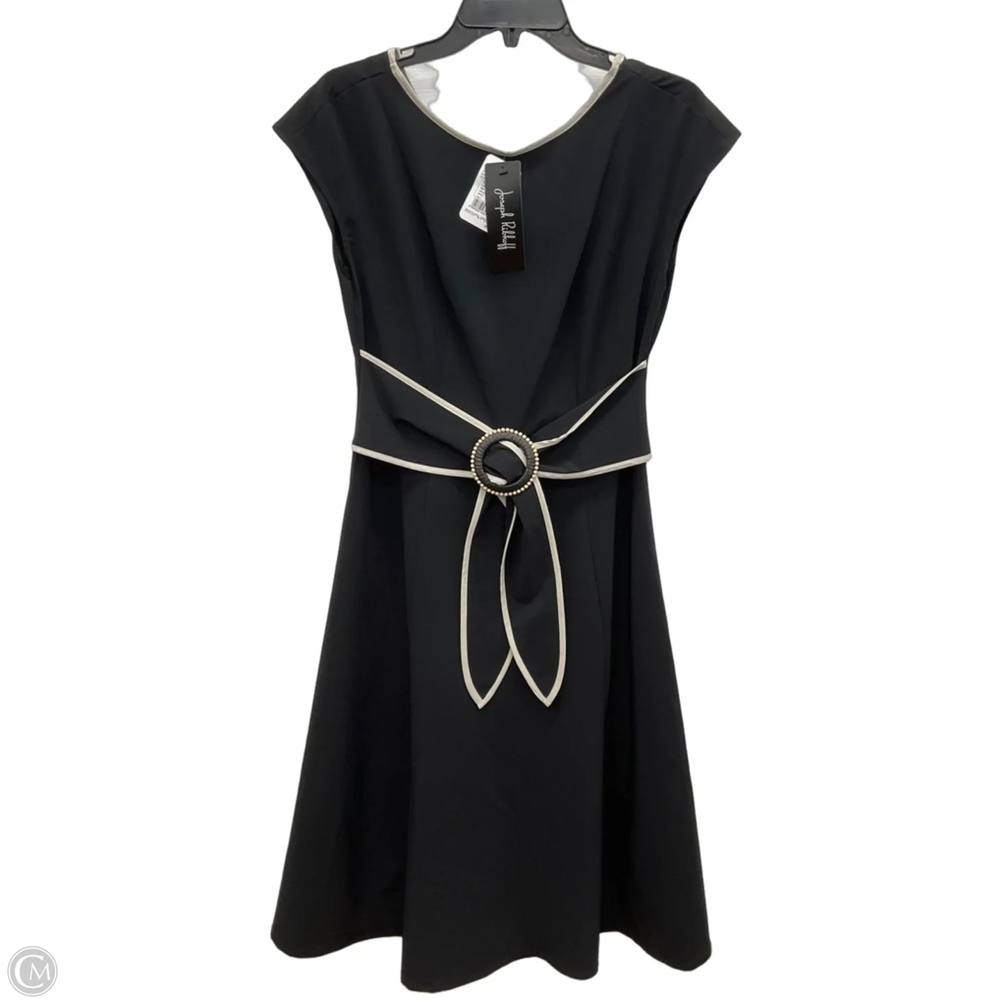 Dress Casual Midi By Joseph Ribkoff In Black, Size: 6