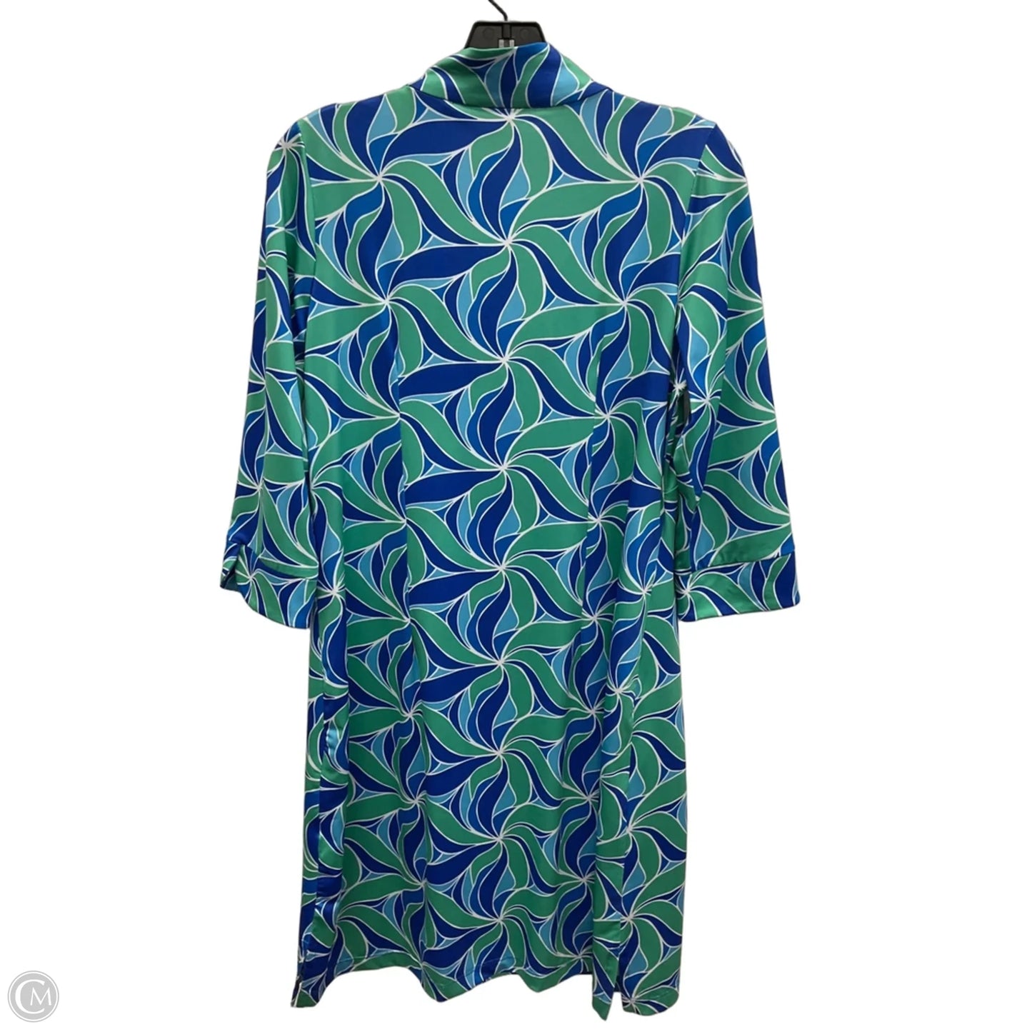 Dress Casual Midi By Cma In Green, Size: M