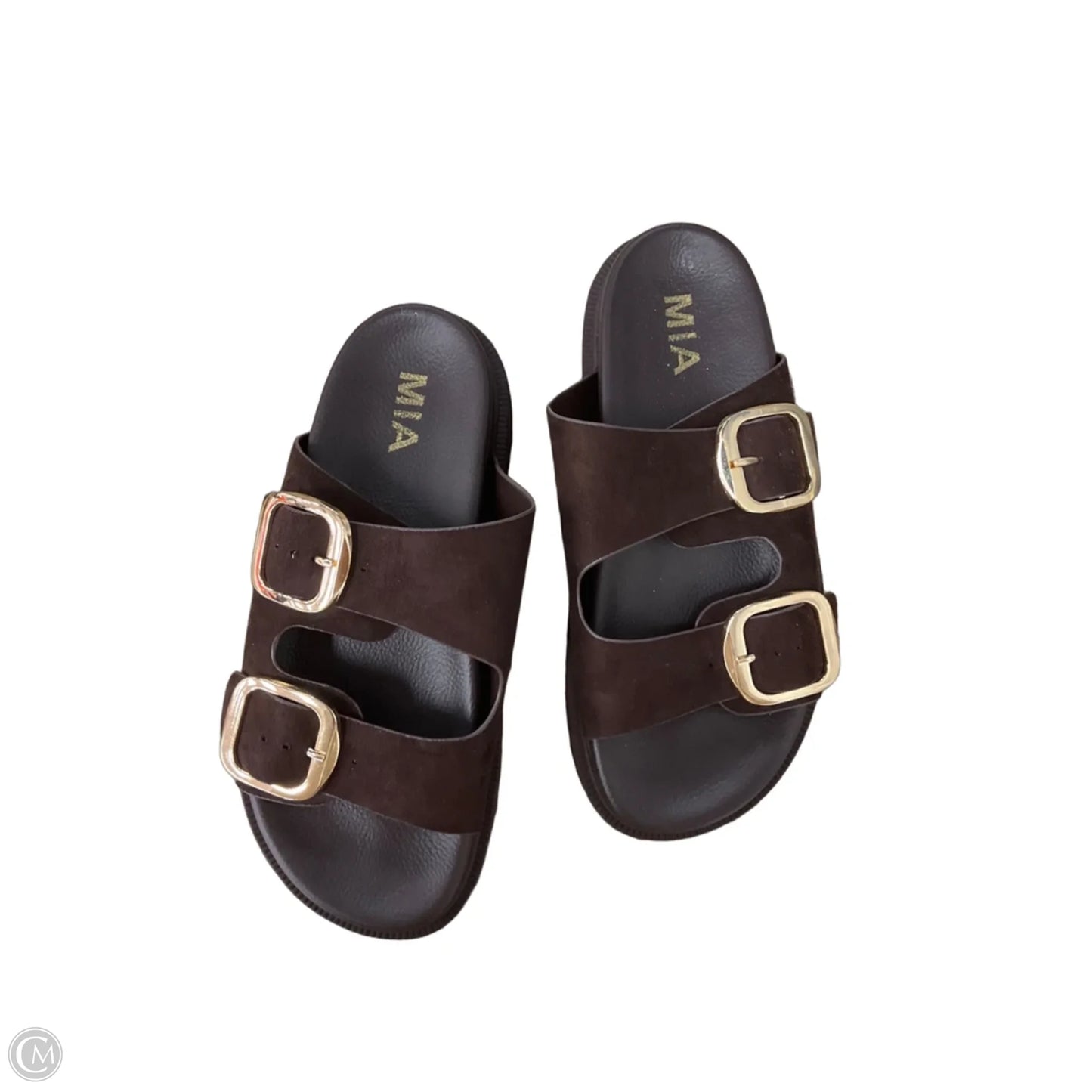 Sandals Flats By Mia In Brown, Size: 6.5