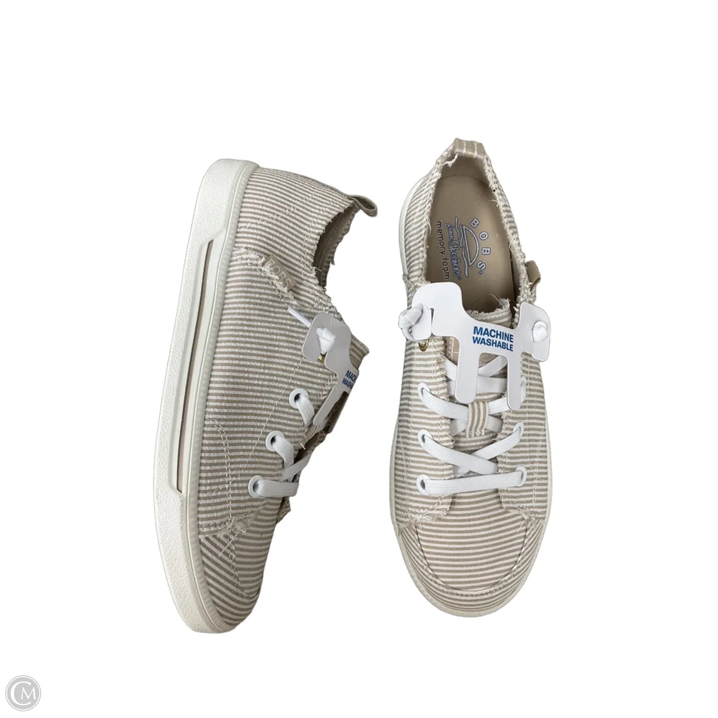 Shoes Sneakers By Bobs In Beige, Size: 7