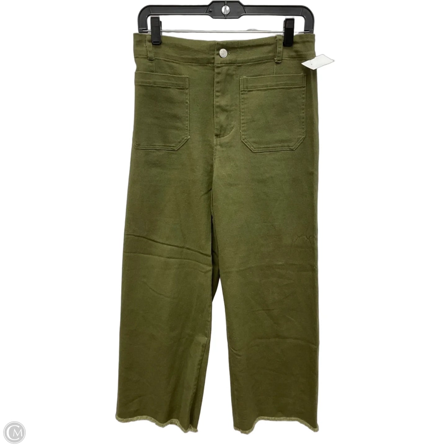 Pants Wide Leg By Ee Some In Green, Size: S