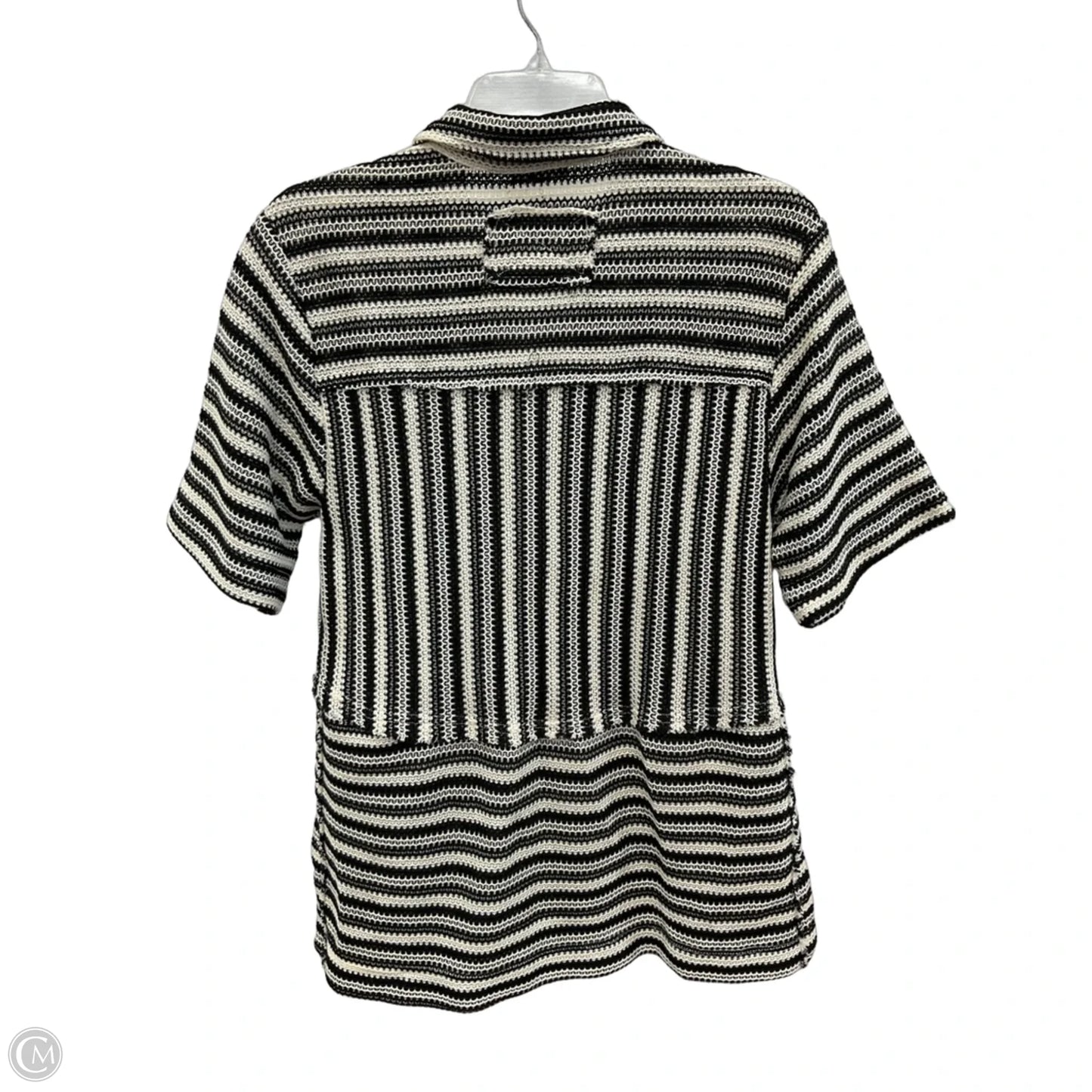 Top Short Sleeve By Jodifl In Striped Pattern, Size: S