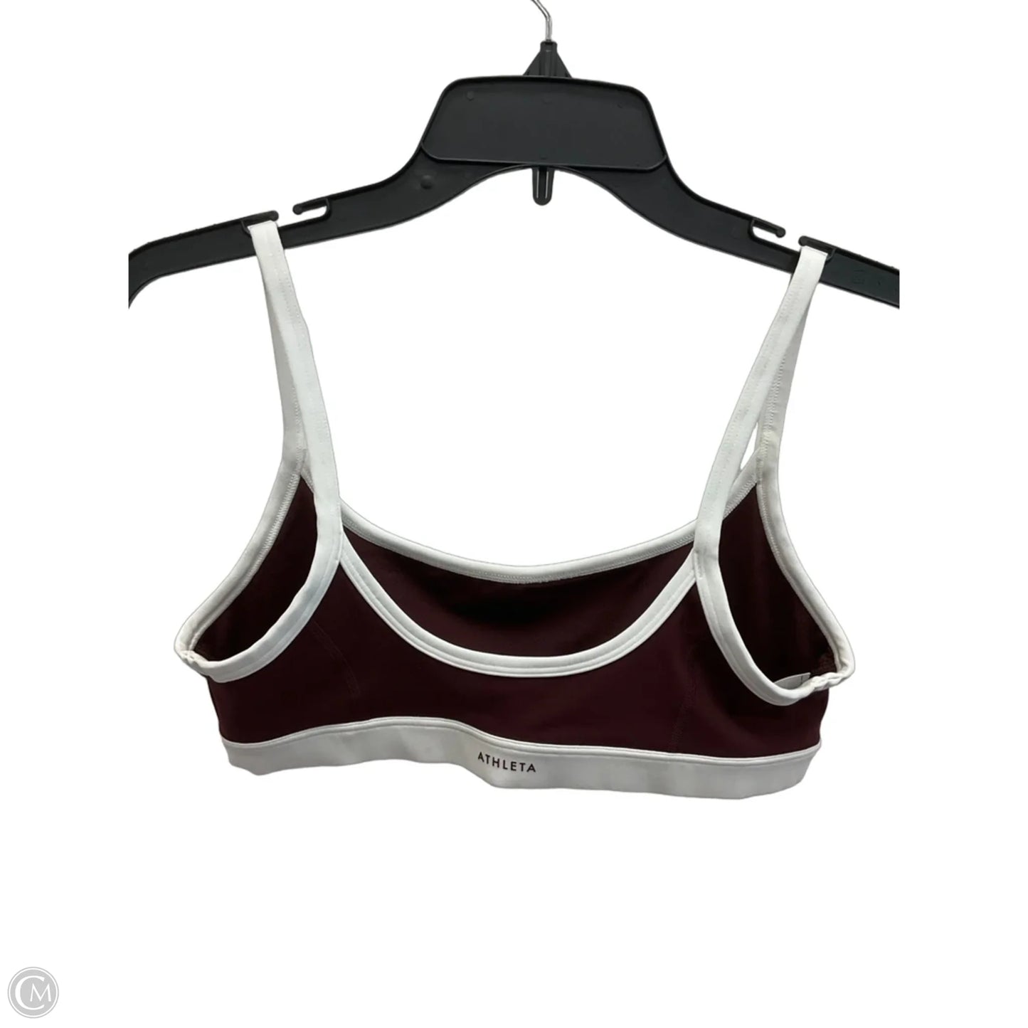 Athletic Bra By Athleta In Maroon, Size: S