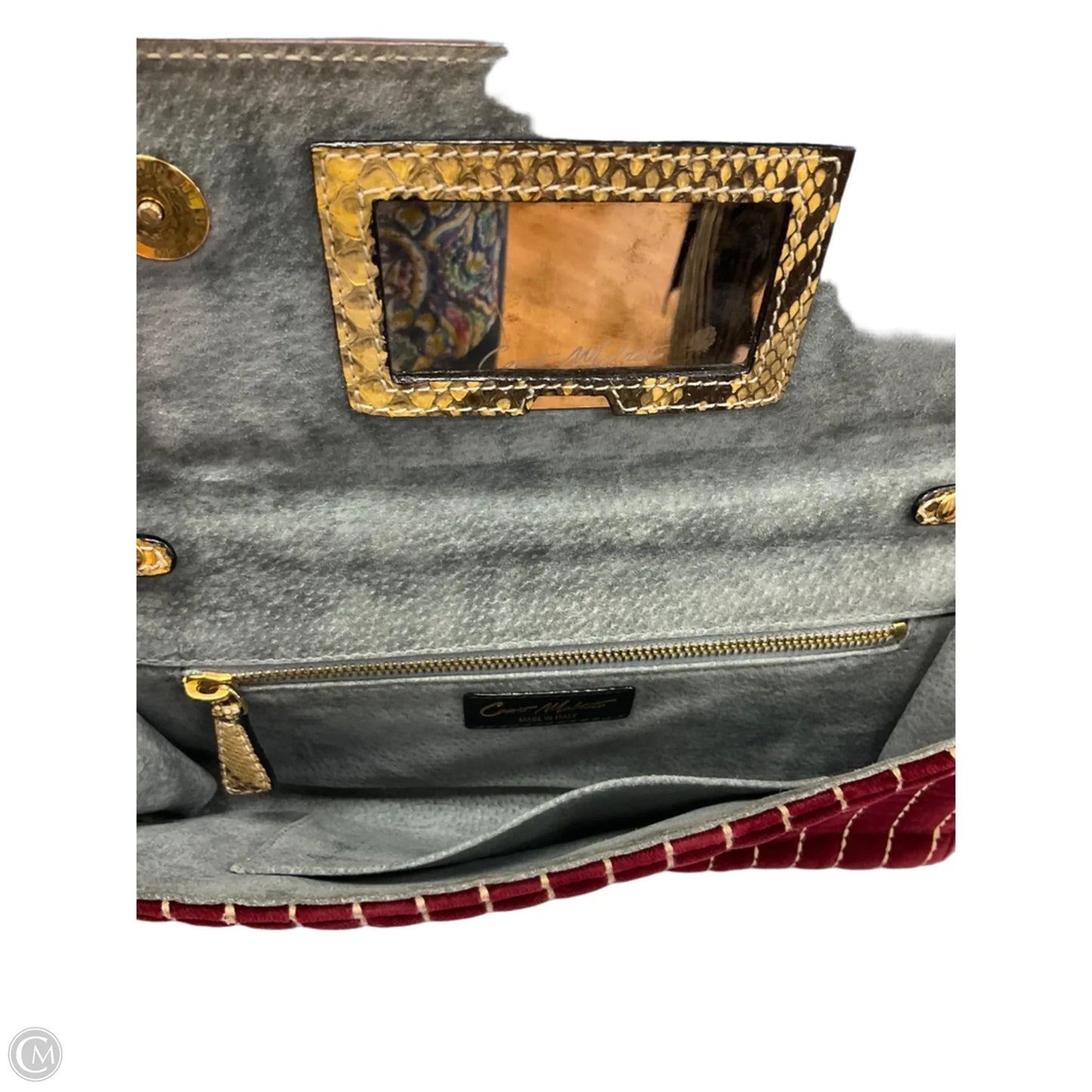 Handbag Designer By Cma, Size: Small