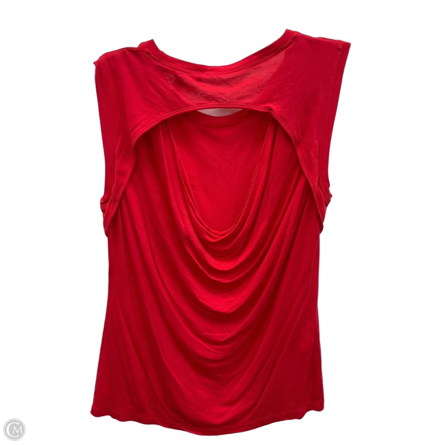 Top Sleeveless By Bcbgmaxazria In Red, Size: S