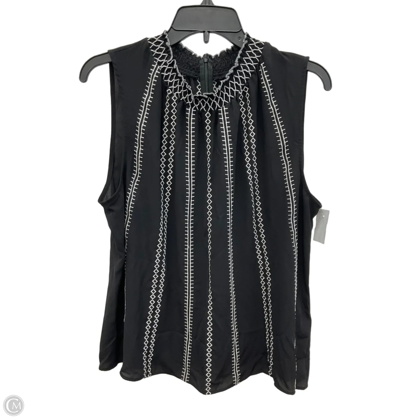 Top Sleeveless By White House Black Market In Black, Size: L