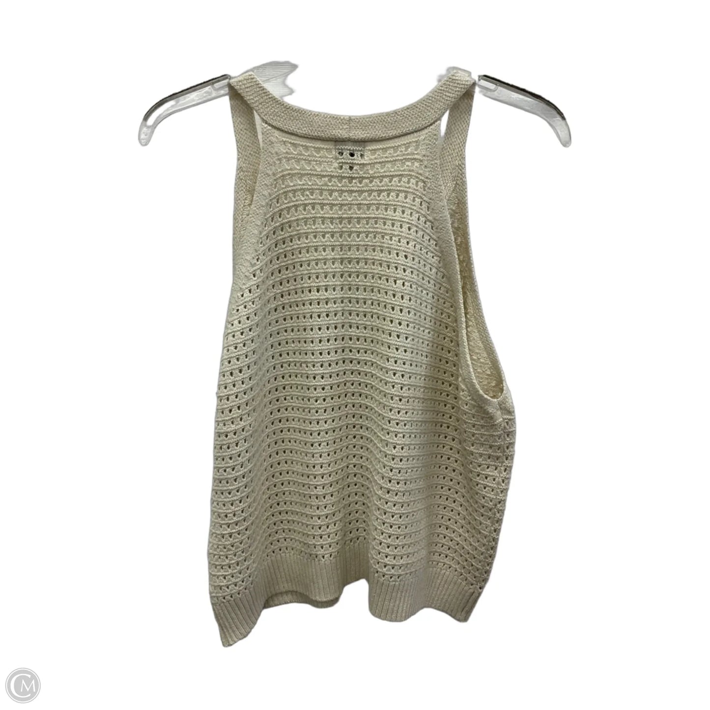 Top Sleeveless By A New Day In Beige, Size: L
