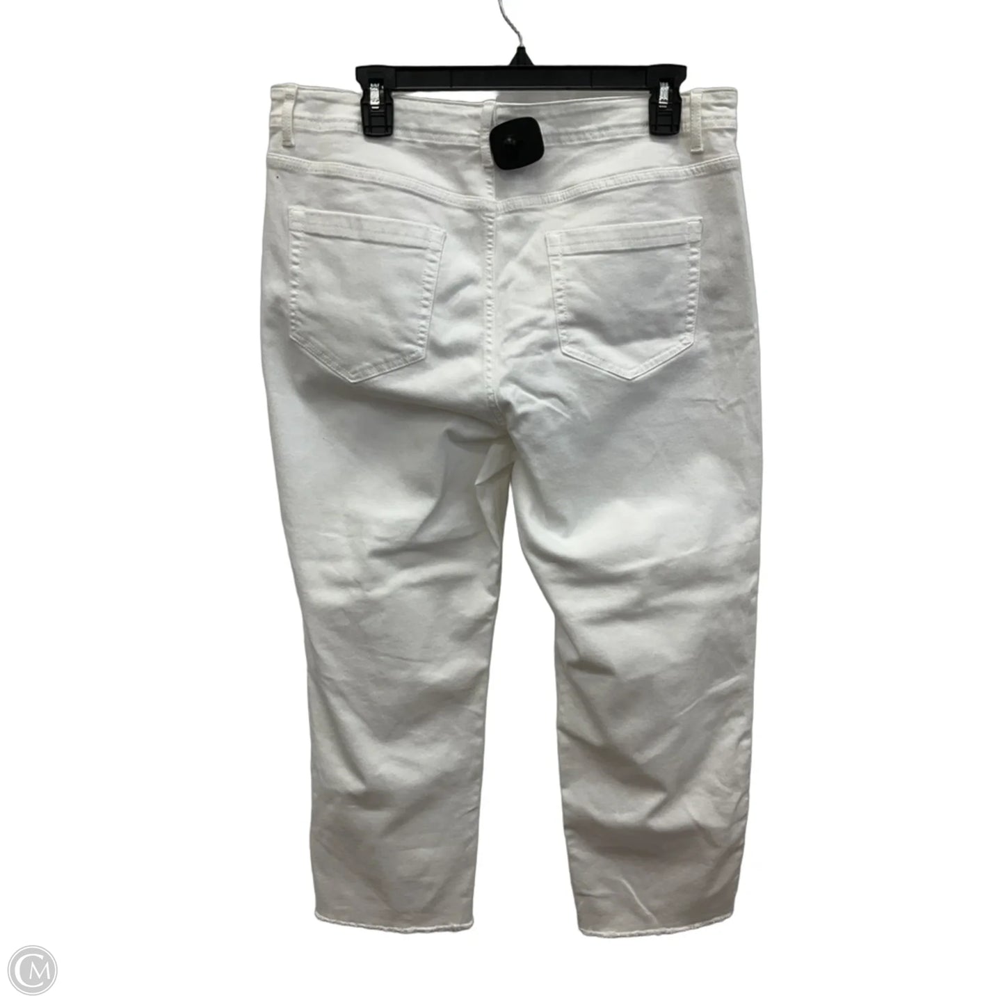 Jeans Straight By J. Jill In White, Size: 14