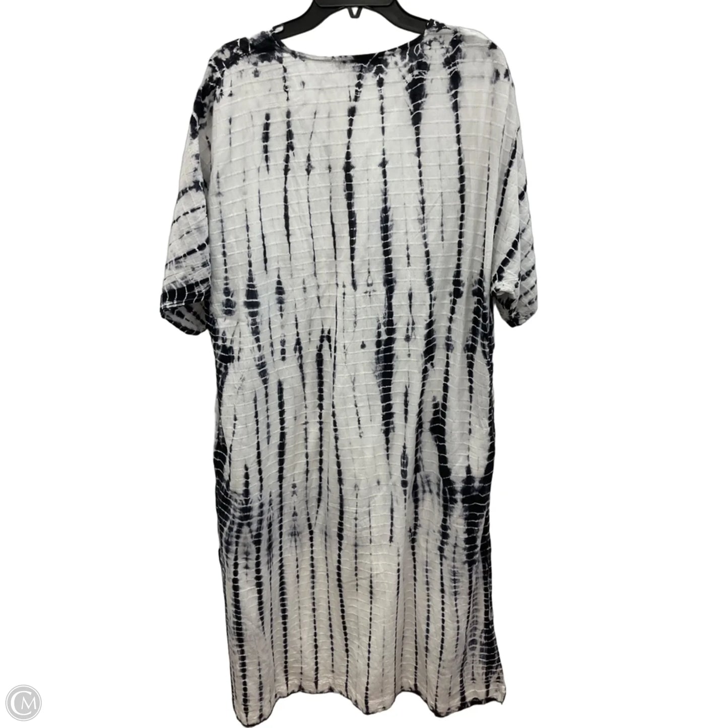 Dress Casual Maxi By Kate Landry In Blue & Cream, Size: S