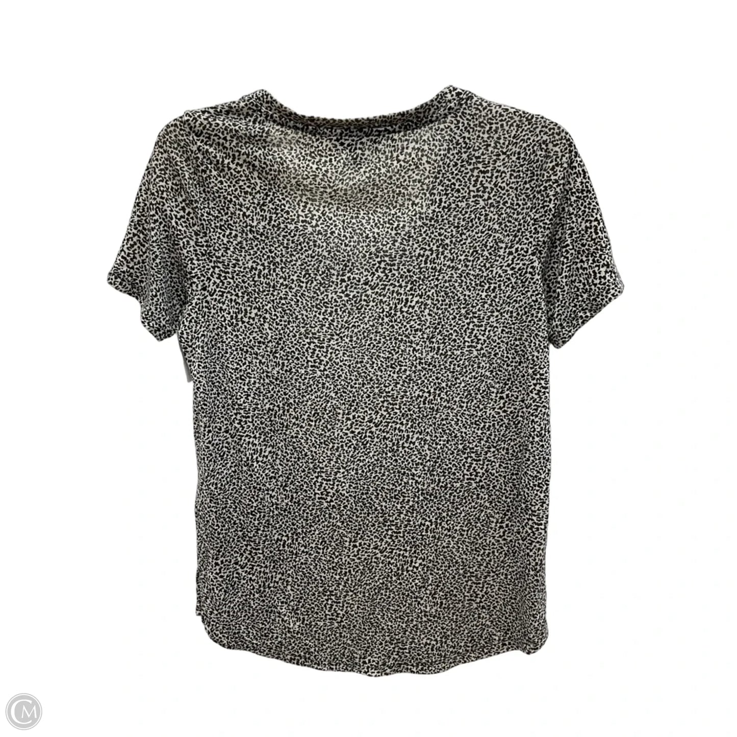Top Short Sleeve By Athleta In Animal Print, Size: S
