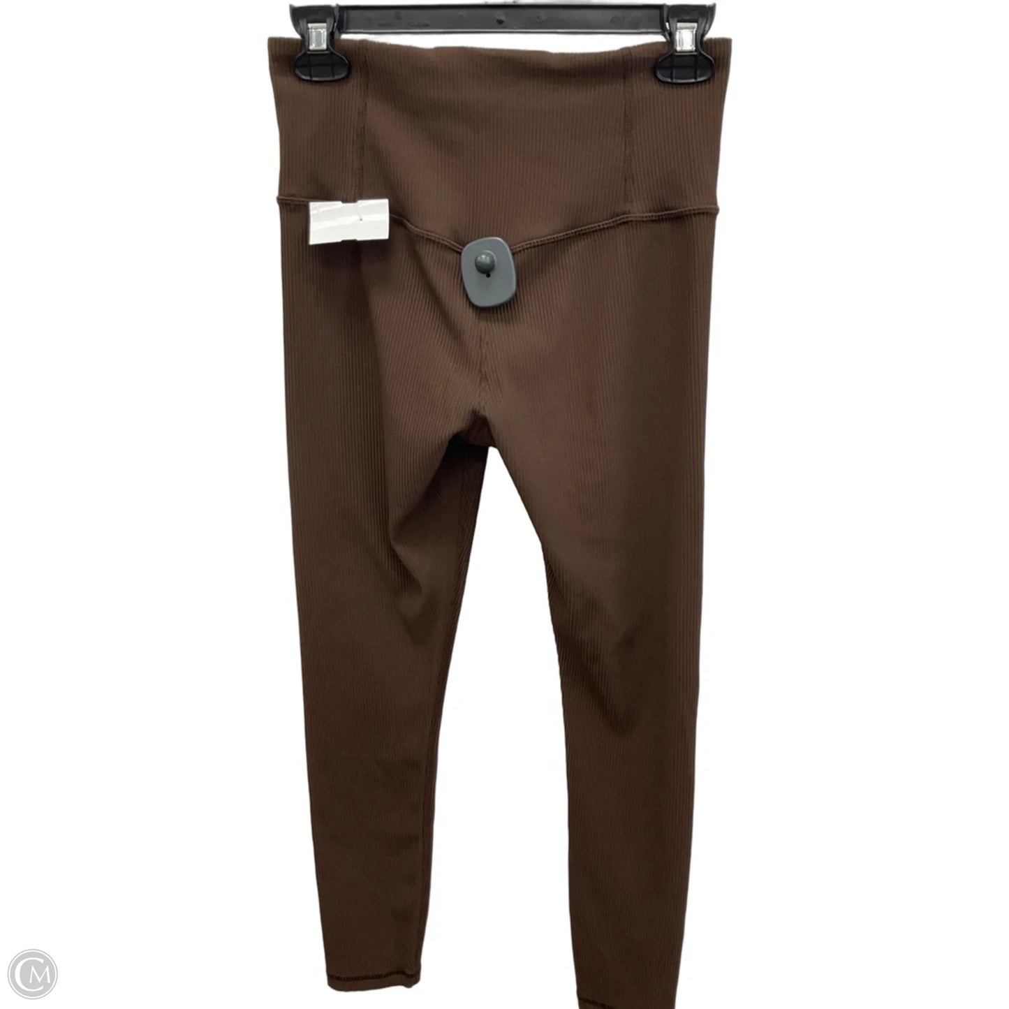 Athletic Leggings By Athleta In Brown, Size: M