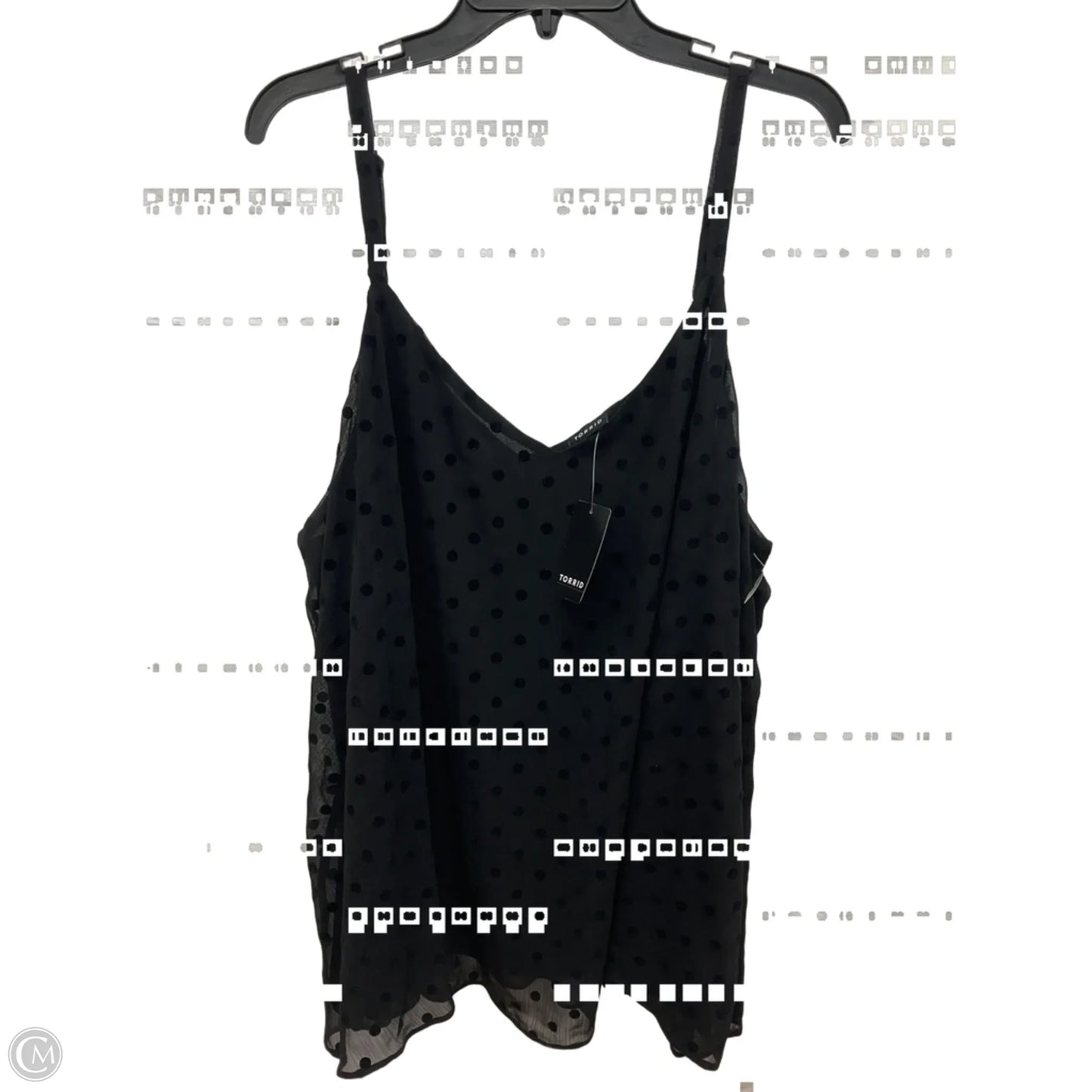 Top Sleeveless By Torrid In Black, Size: Xl