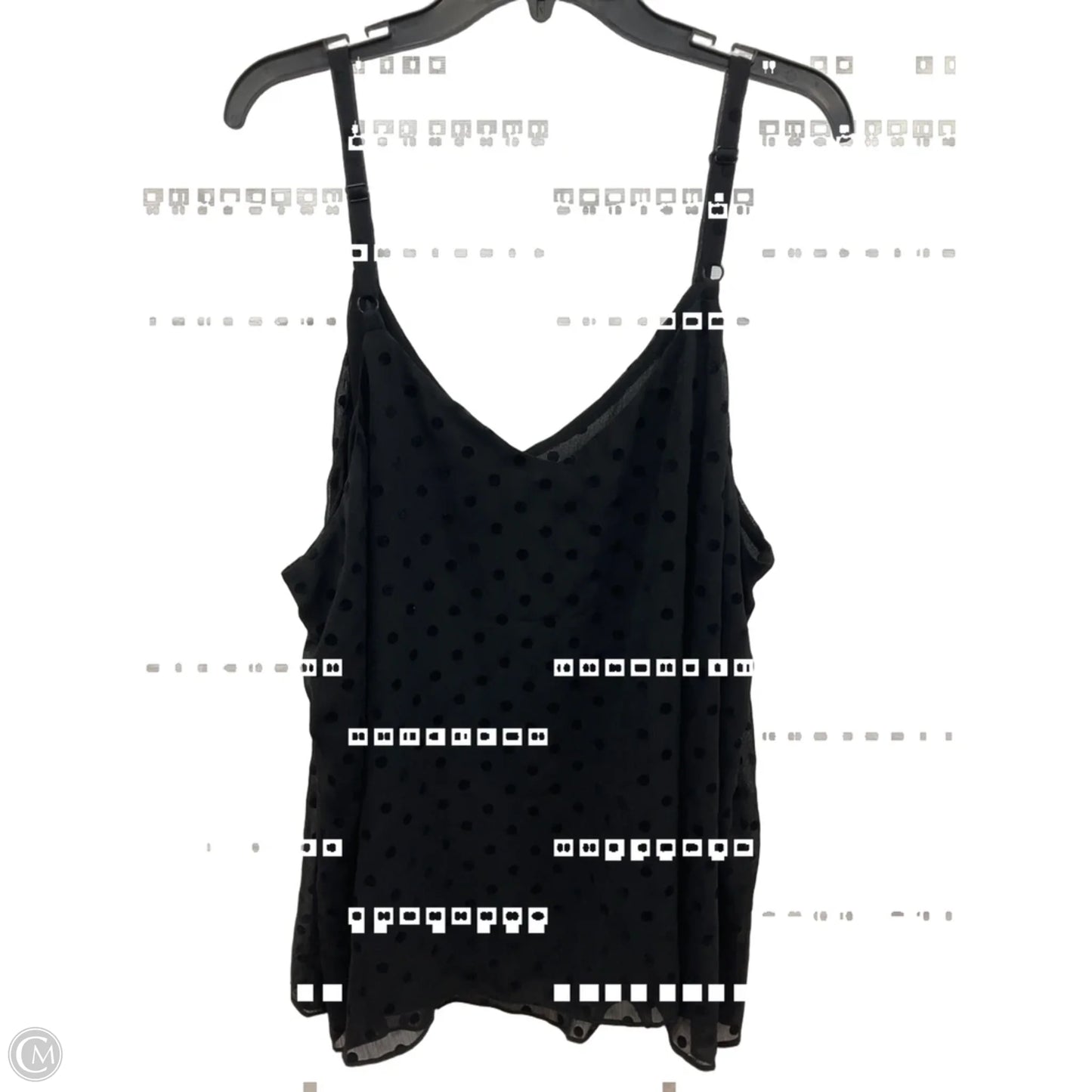 Top Sleeveless By Torrid In Black, Size: Xl
