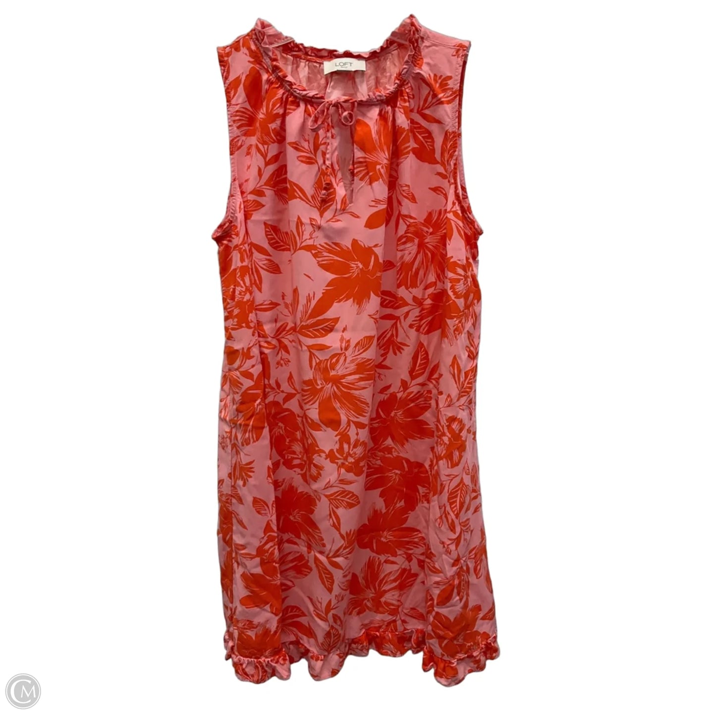 Dress Casual Short By Loft In Orange, Size: M