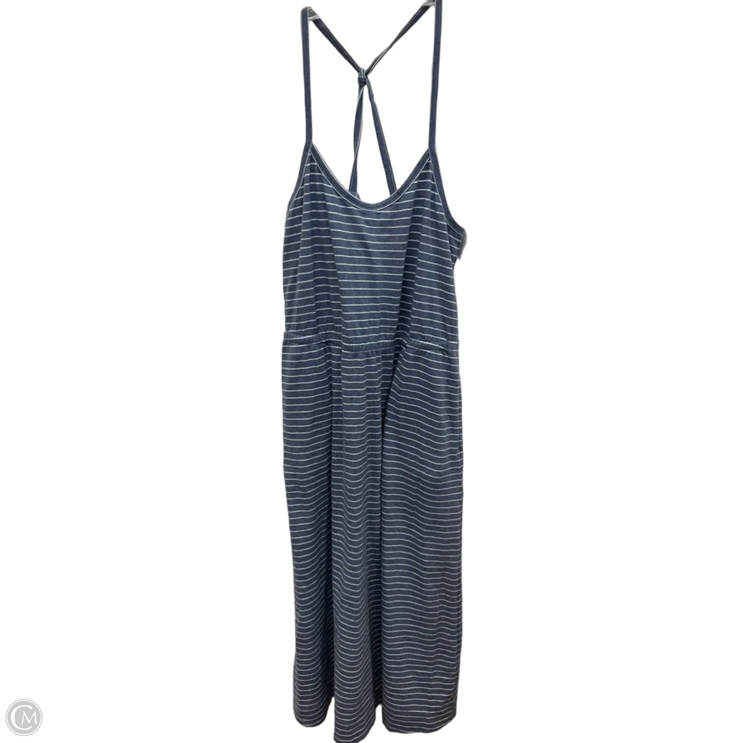 Dress Casual Midi By J. Crew In Blue, Size: M