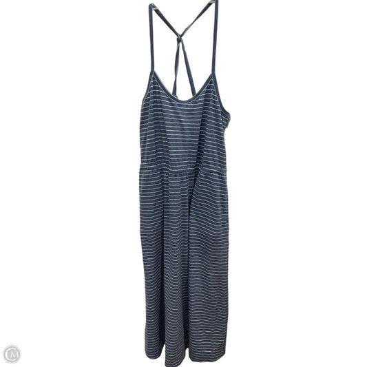Dress Casual Midi By J. Crew In Blue, Size: M
