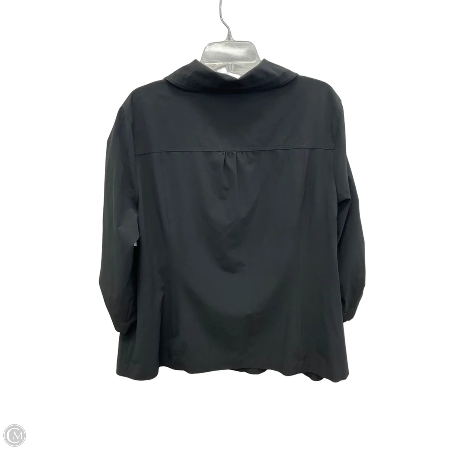 Athletic Jacket By Zenergy By Chicos In Black, Size: Xl