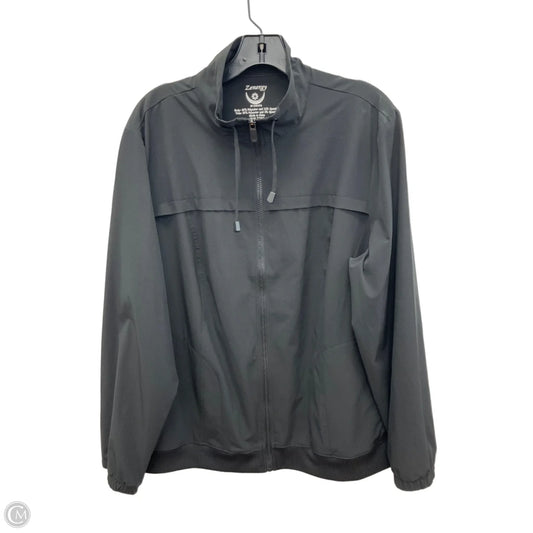 Athletic Jacket By Zenergy By Chicos In Black, Size: Xl