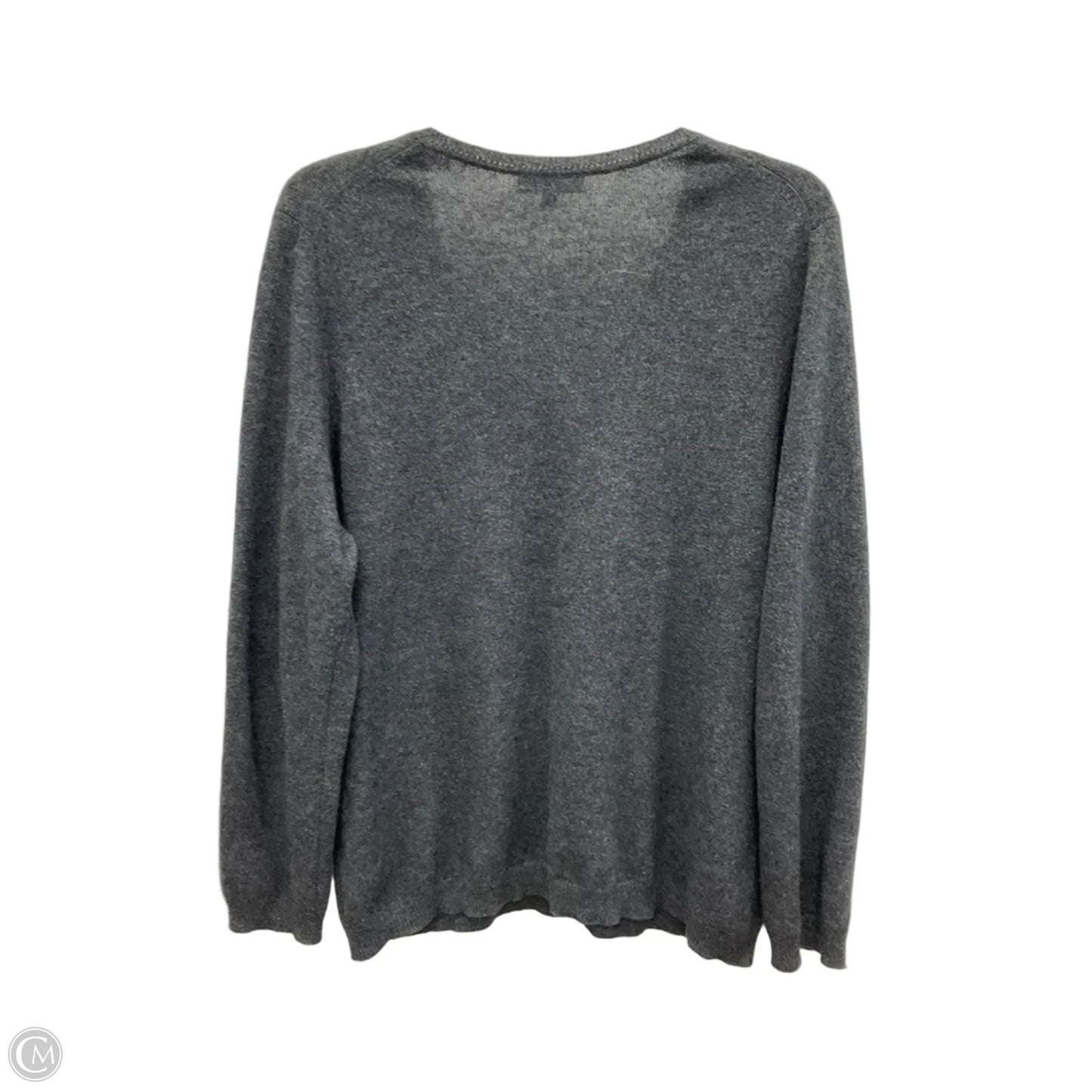 Sweater Cashmere By Charter Club In Grey, Size: L