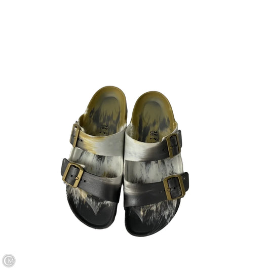 Sandals Flats By Birkenstock In Multi-colored, Size: 8.5