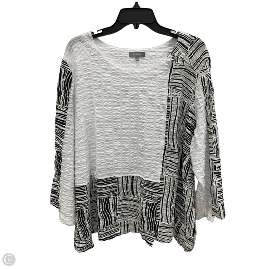 Top Long Sleeve By Habitat In Multi-colored, Size: 1x