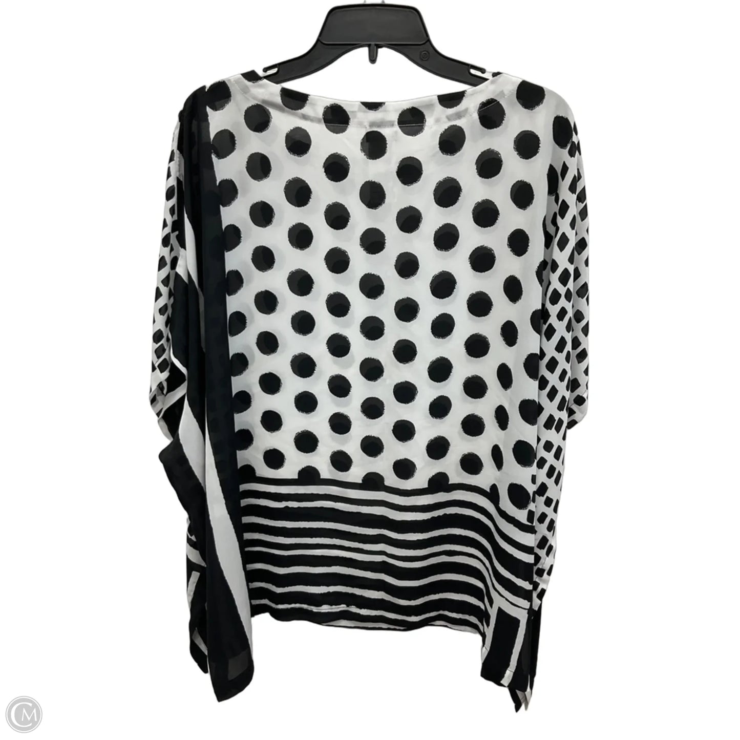 Shawl By Chicos In Polkadot Pattern, Size: S