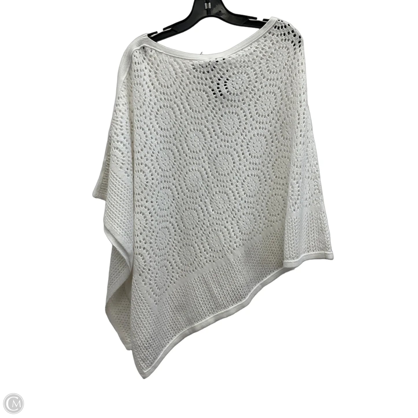 Shawl By Talbots In White, Size: M