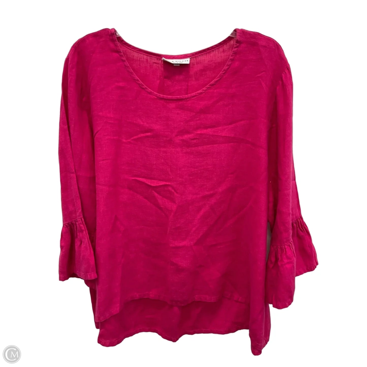 Top 3/4 Sleeve By Bryn Walker In Pink, Size: Xl