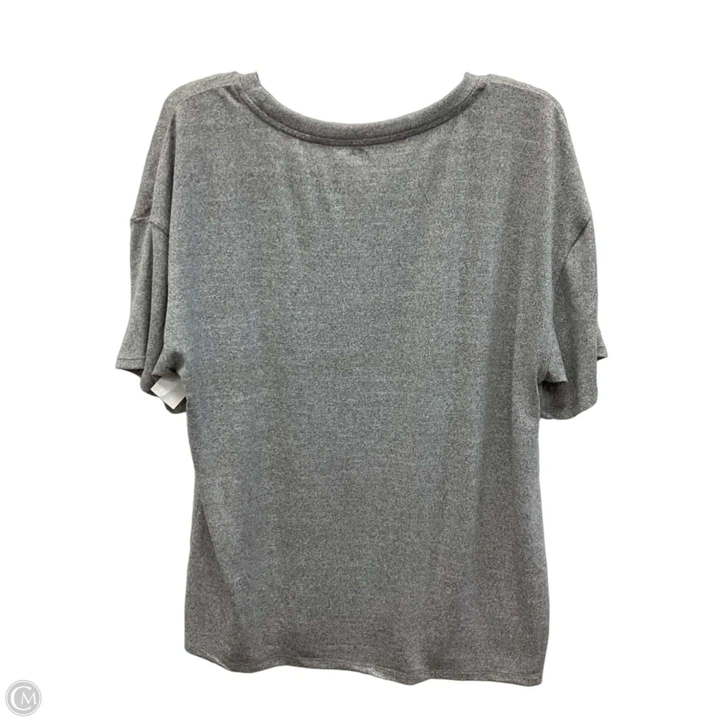 Top Short Sleeve Basic By Cmf In Grey, Size: Xxl