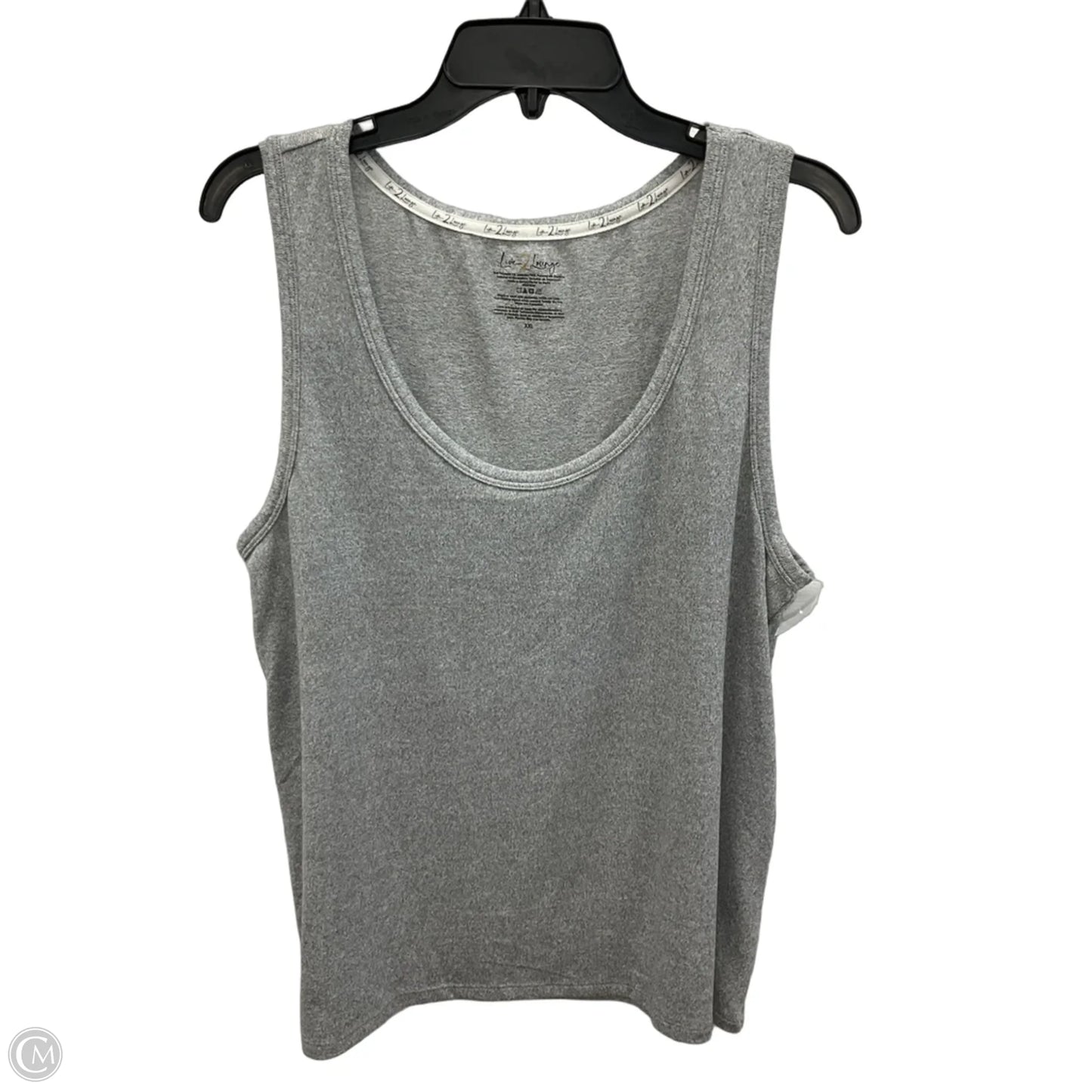 Top Sleeveless Basic By Cmf In Grey, Size: Xxl