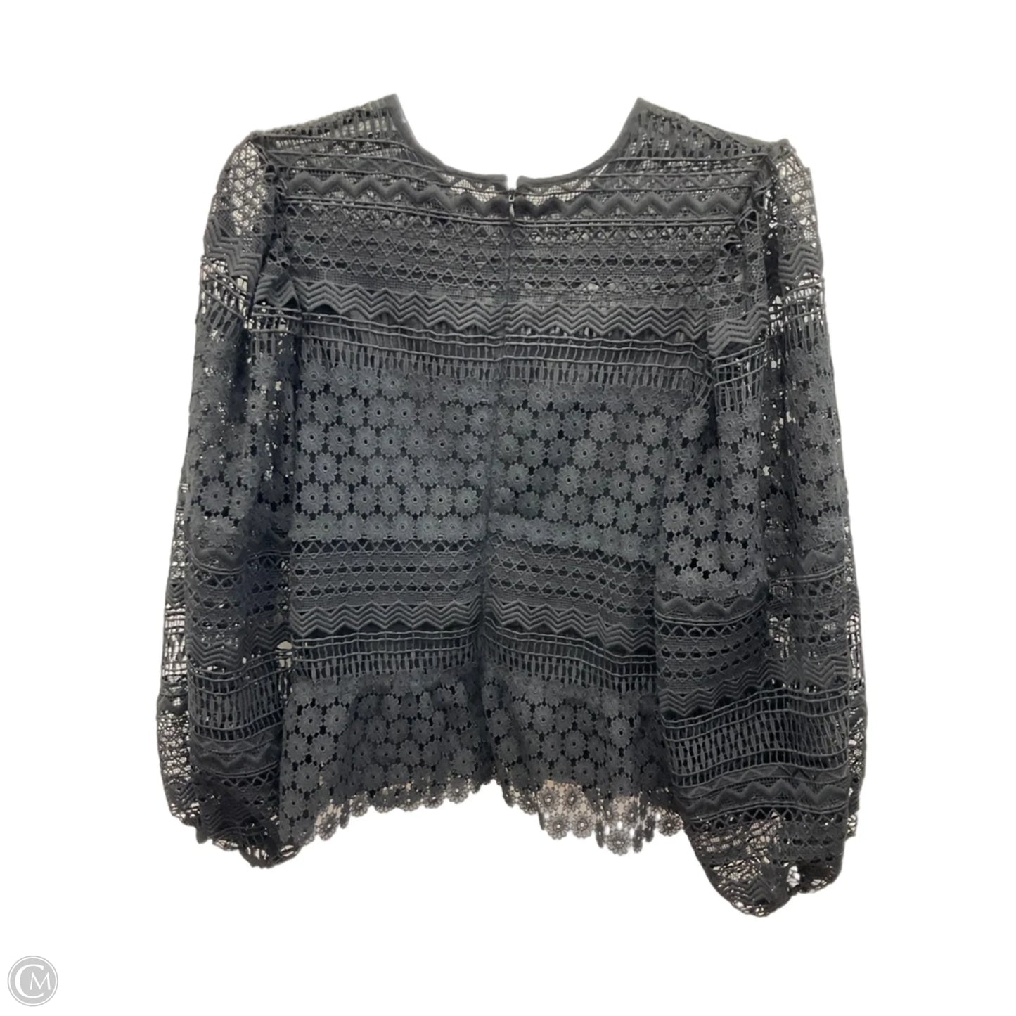 Top Long Sleeve By Express In Black, Size: Xl