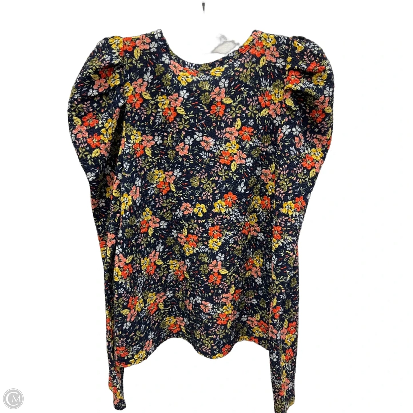 Top Long Sleeve By Loft In Floral Print, Size: S