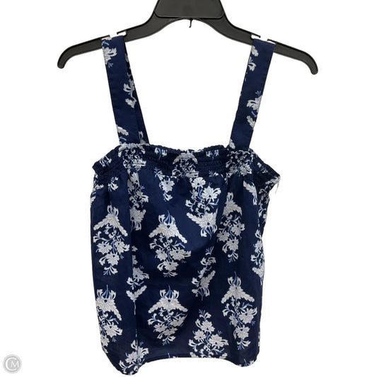 Top Sleeveless By J. Crew In Blue, Size: S